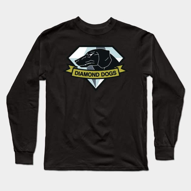 Diamond Dogs - Metal Gear Solid 5 Long Sleeve T-Shirt by mozarellatees